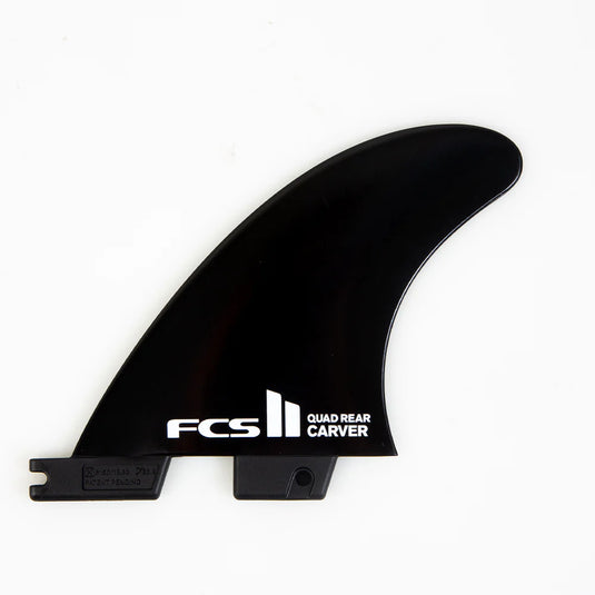 FCS II Glass Flex Carver Quad Rears Fin Set