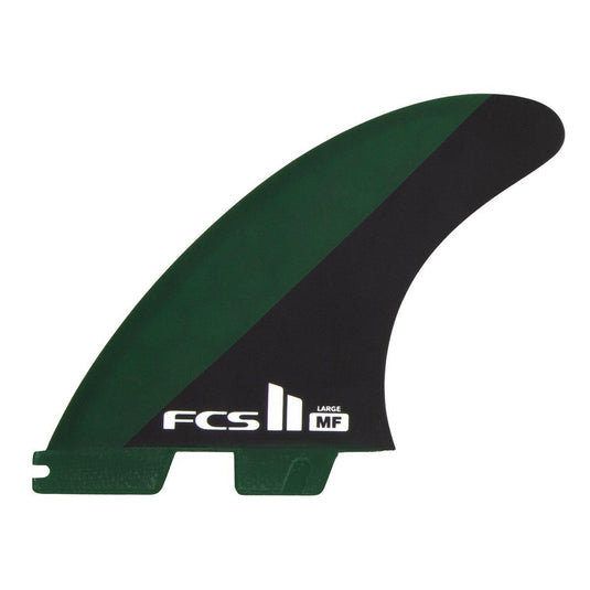 FCS II Mick Fanning Performance Core Large Tri Fin Set Black & Olive
