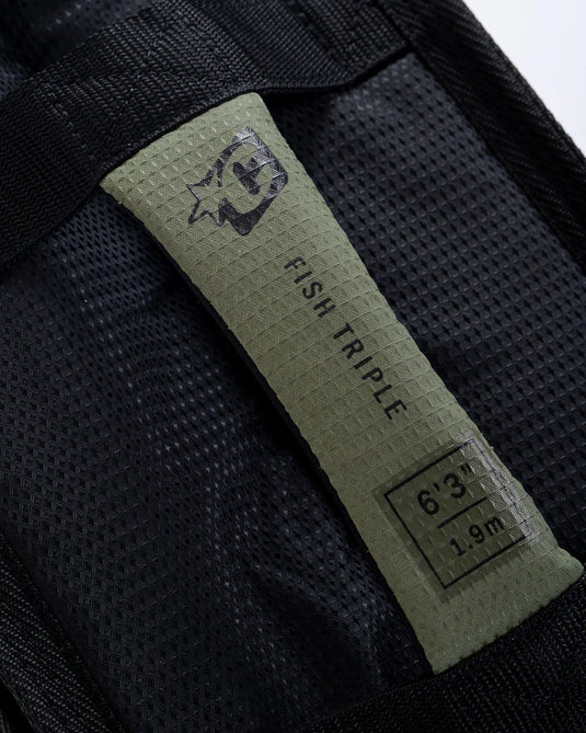 Creatures of Leisure Fish Triple  DT2.0 6'3 Surfboard Travel Bag