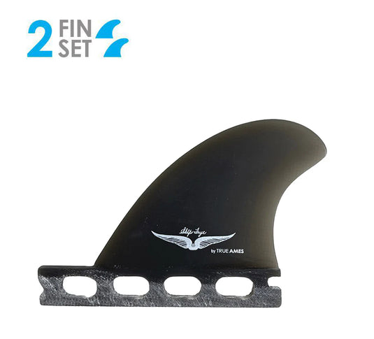 True Ames Skip Frye Side Bites 2.75" Futures Compatible Fiberglass Fin Set