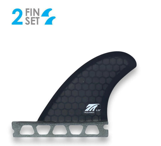 True Ames Side Bites 3.25" Futures Compatible Hexcore Fin Set