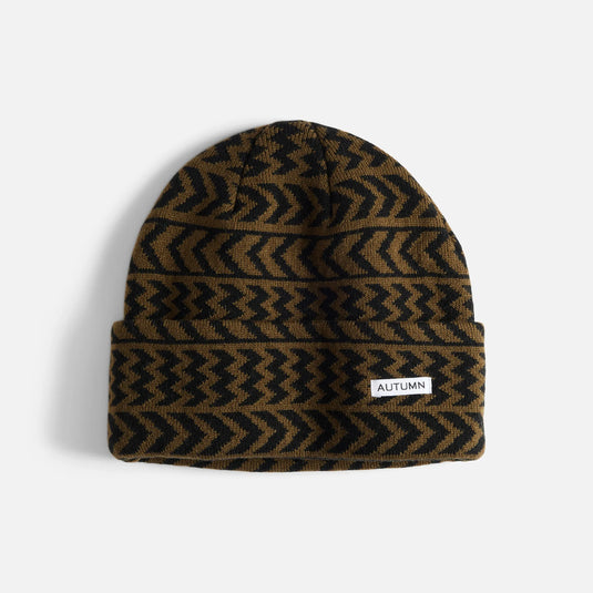 Autumn Chevron Beanie