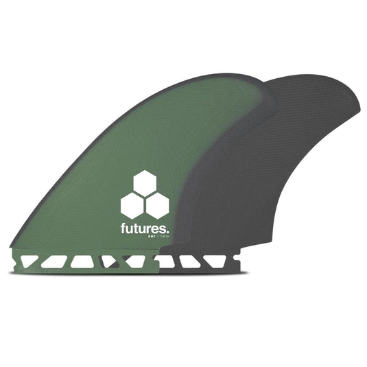 Futures Fins Britt Merrick Twin FG Green Gray