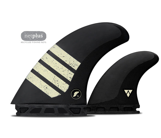Futures Fins T1 TWIN +1 ALPHA CAR/TAN