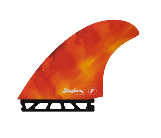 Futures Fins Mayhem Evil Twin + 1 Fin Set