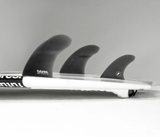 Futures Fins Rasta Reverse 3/2 Twin + 1 Fin Set