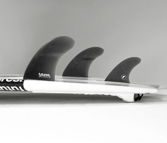 Futures Fins Rasta Reverse 3/2 Twin + 1 Fiberglass Fin Set
