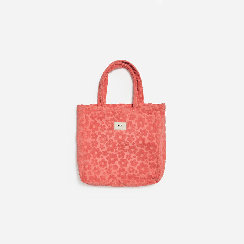 Load image into Gallery viewer, Slowtide Ginny Terry Tote Bag Guava
