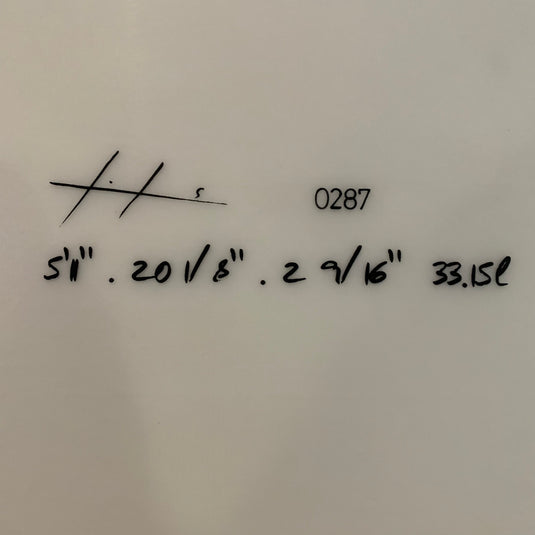 HS Untitled 5'11" USED