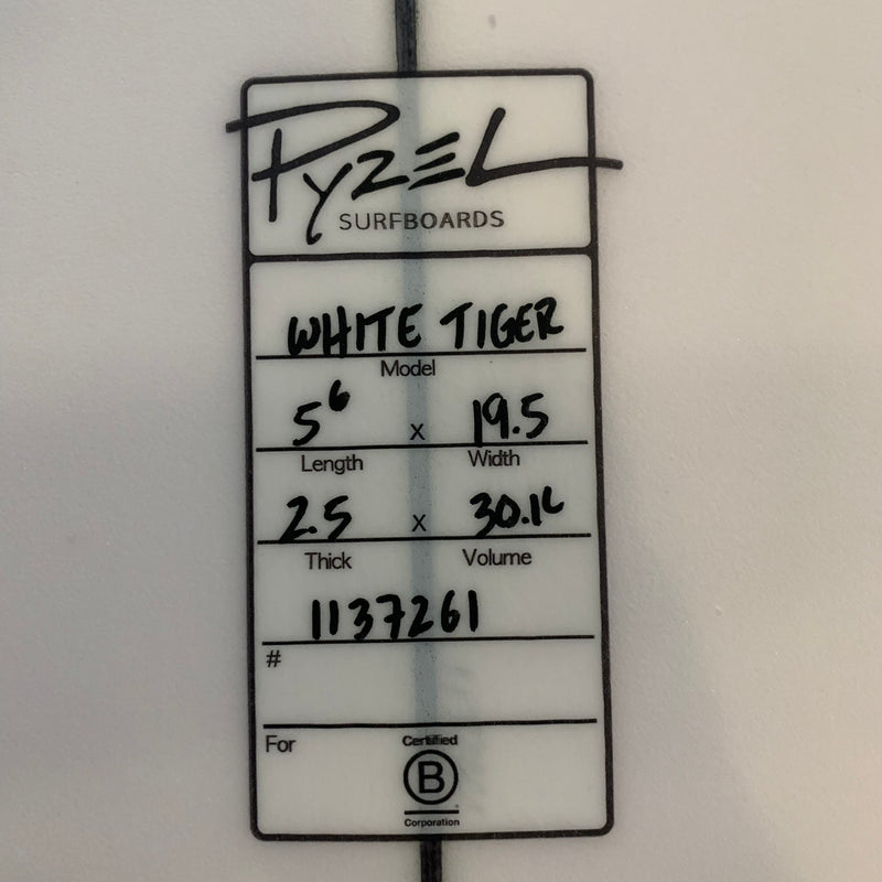Load image into Gallery viewer, White Tiger 5'6
