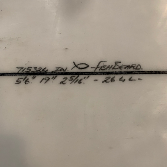 CI Fish Beard 5'6" USED