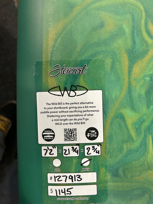 Stewart Wild Bill 7'2