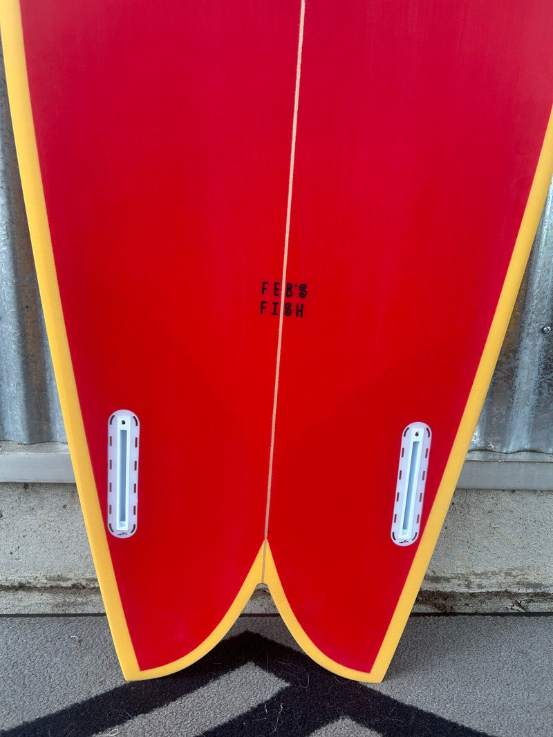 Load image into Gallery viewer, Channel Islands Febs Fish 5&#39;7&quot;
