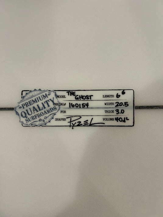 Pyzel Ghost 6'6 USED