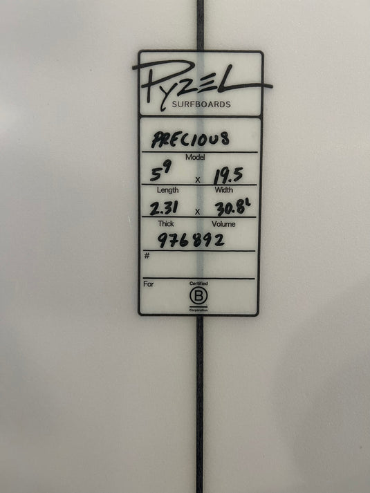 Pyzel Precious 5'9"