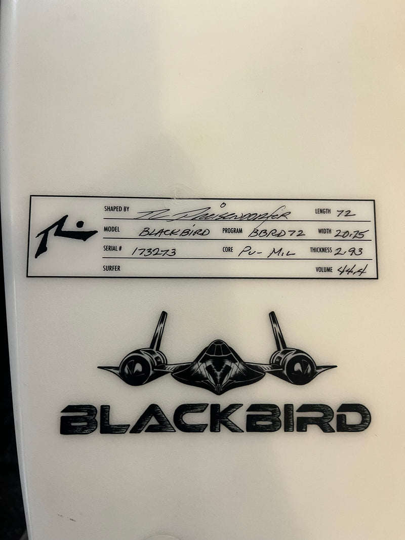 Load image into Gallery viewer, Rusty Blackbird 7'2" USED
