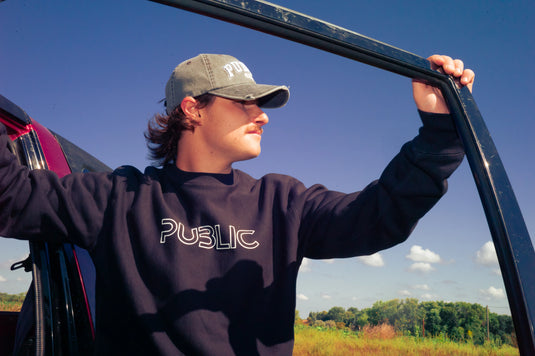 Public Logo Crewneck