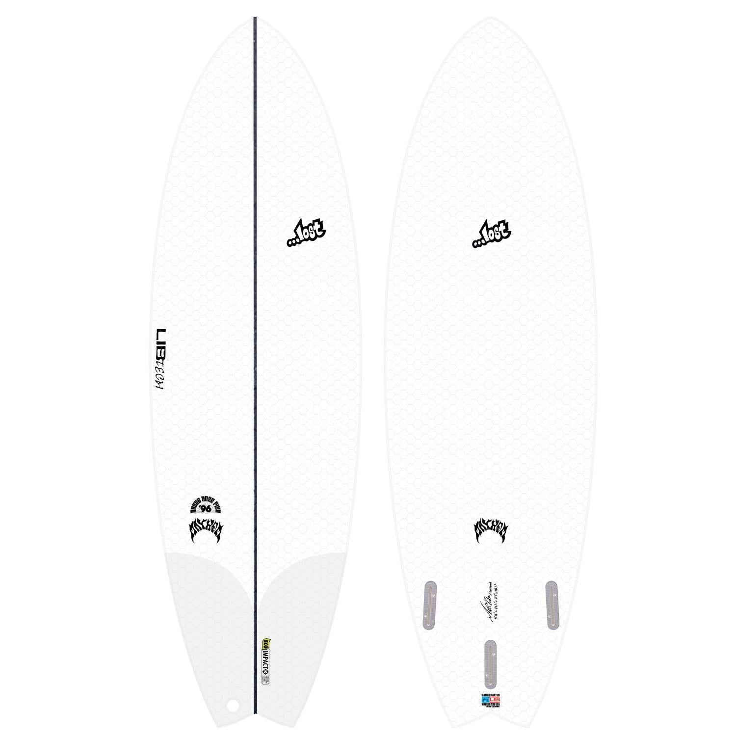 Lib Tech Lost RNF 5'5 Surfboard - No Biggie B Grade – Gorge Performance