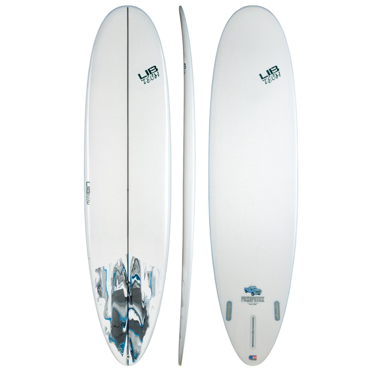LIB TECH PICKUPSTICK 7'6 サーフボード Lib Tech Pickup Stick 7'6 – Gorge Performance