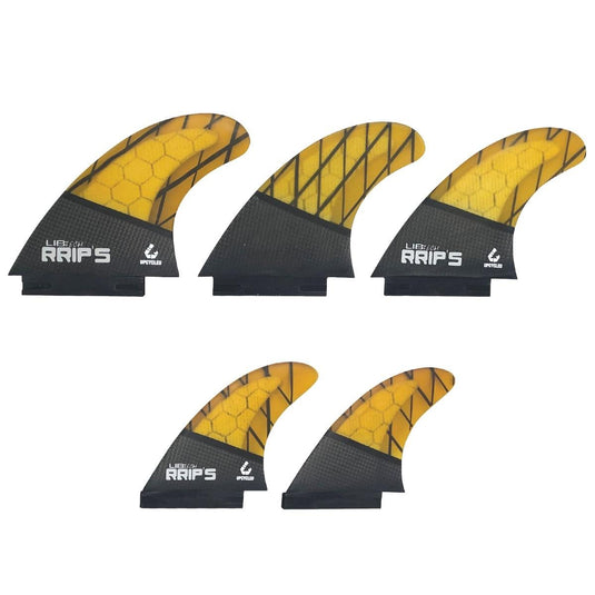 Lib Tech RRIP's Tri Quad 5 Fin Set Medium