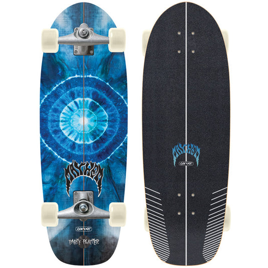 Carver CX Raw 28" Party Platter Surfskate Complete