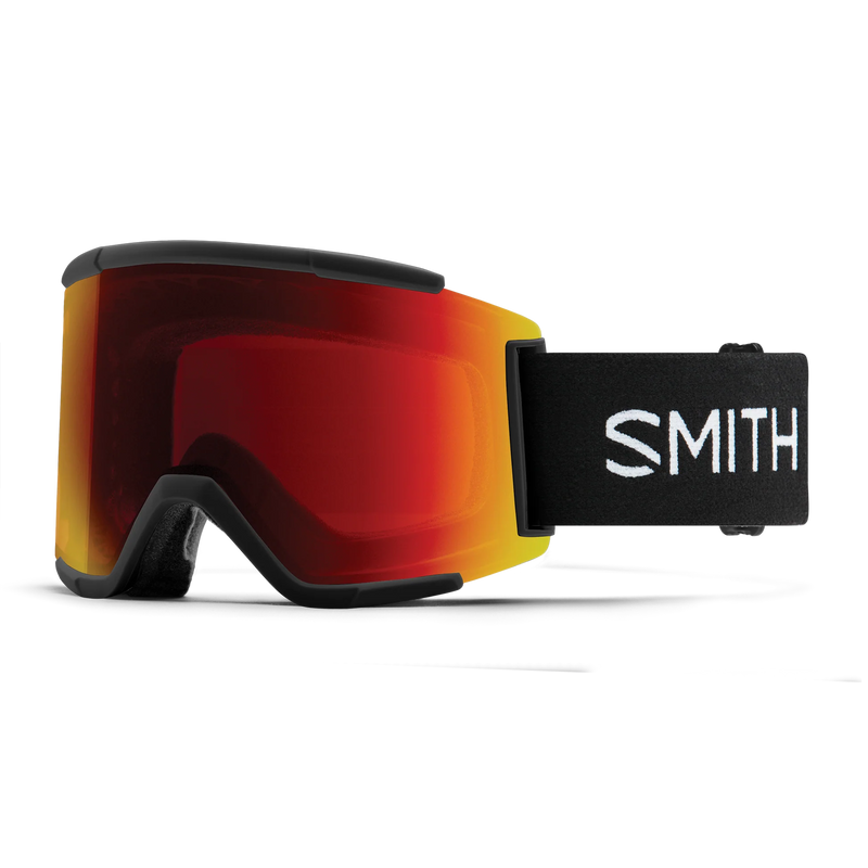Smith Squad XL - Black Strap ChromoPop Everyday Red Mirror Smith Squad XL - Black Strap ChromoPop Everyday Red Mirror
