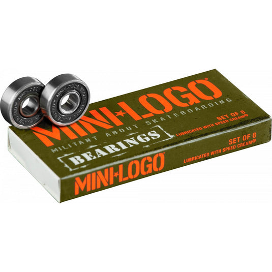 Mini Logo Seies 3 8mm x 8 Skateboard Bearings