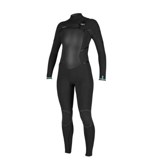 O'Neill Women's Psycho Tech 4/3+ Chest Zip Wetsuit Size 10