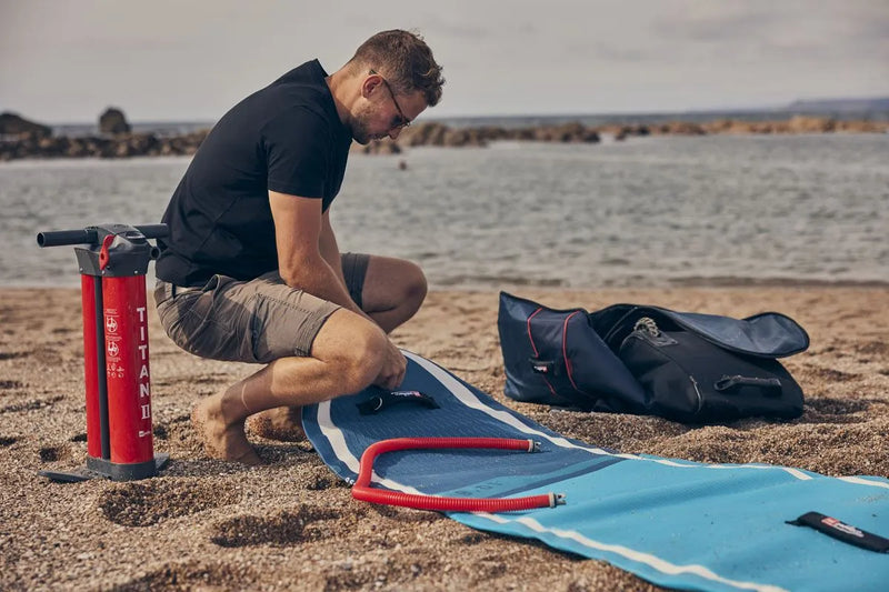 Load image into Gallery viewer, Red Paddle Co Ride 10'6 x 32 Inflatable SUP

