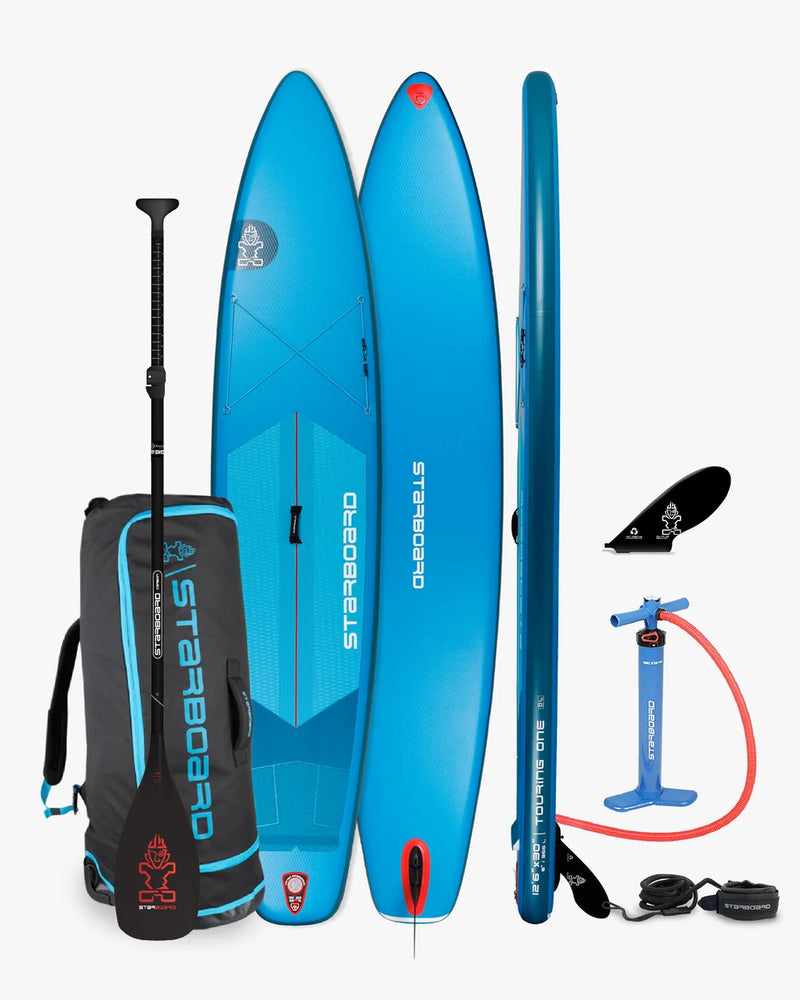 Load image into Gallery viewer, Starboard Touring One 12'6 x 30" Inflatable Board with Paddle
