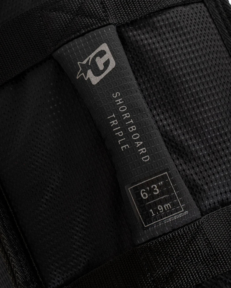 Load image into Gallery viewer, Creatures of Leisure Shortboard Triple DT2.0 7&#39;6 Surfboard Travel Bag
