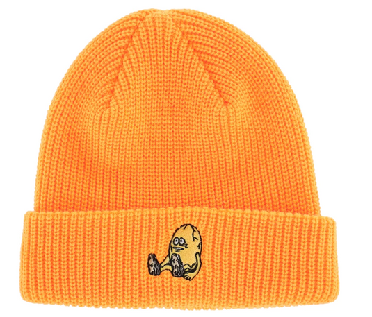 Heroin Egg Beanie Neon Orange