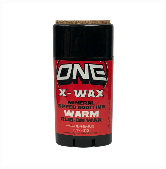 Oneball X-Wax Warm Rub-On/Twist-Up Racing Ski/Snowboard Wax