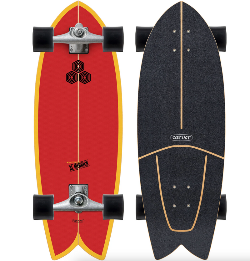Load image into Gallery viewer, Carver Channel Island Fish C7 Surfskate Complete
