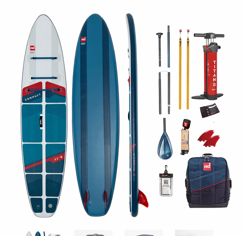 Load image into Gallery viewer, Red Paddle Co. Compact MSL 11&#39;0 x 32 Inflatable SUP

