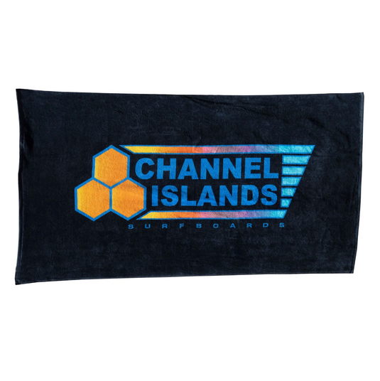 Channel Islands OG Flag Beach Towel Navy