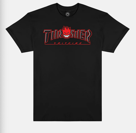 Thrasher x Spitfire Big Head Tee Shirt