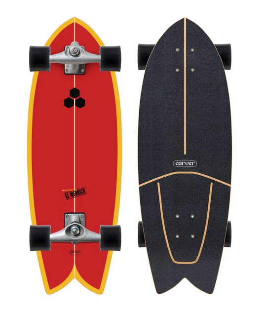 Carver CX Channel Islands Fish 29.25" Surfskate Complete