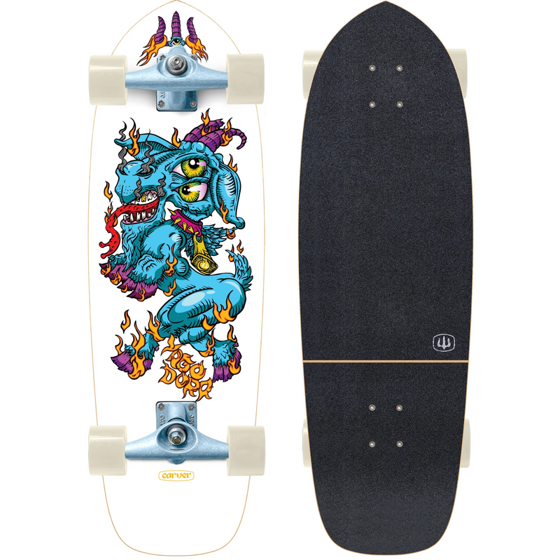 Load image into Gallery viewer, Carver Yago Fire Goat C7 Surfskate Complete
