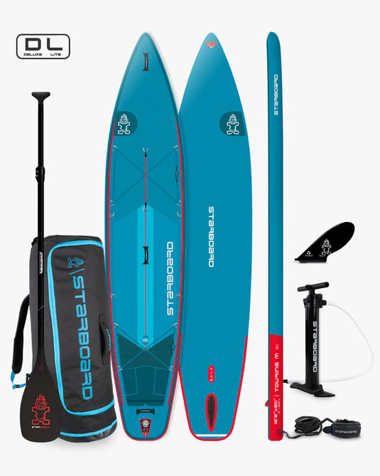 Starboard Touring Deluxe Lite 12'6 x 30 Inflatable SUP with Paddle