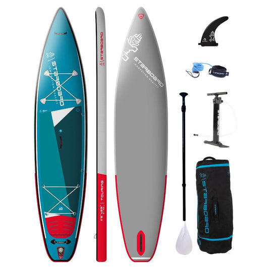 Starboard Touring Zen Roll 12'6 x 30" Inflatable SUP with Paddle