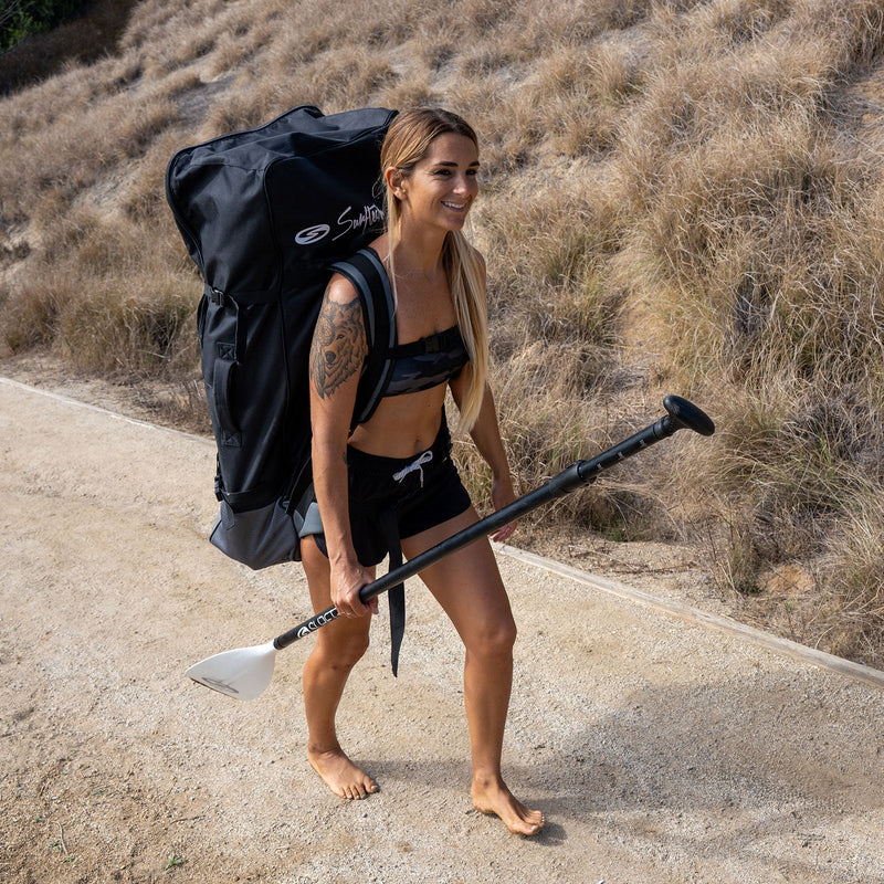 Load image into Gallery viewer, Surftech Chameleon Air Travel 11'4" Inflatable SUP Kit w/ Paddle
