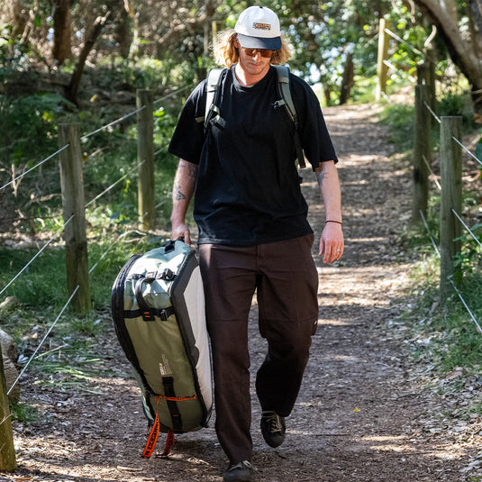 FCS Travel 3 Shortboard/Fish Wheelie Surfboard Bag