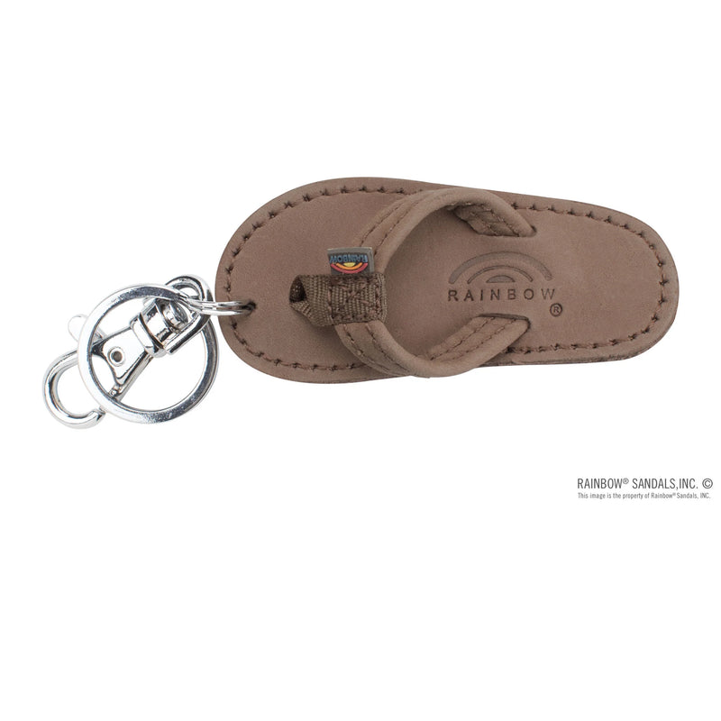 Load image into Gallery viewer, Rainbow Sandals Premier Leather Sandal Key Chain
