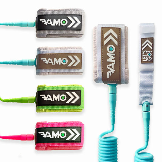 Vamo Full Coil SUP Leash