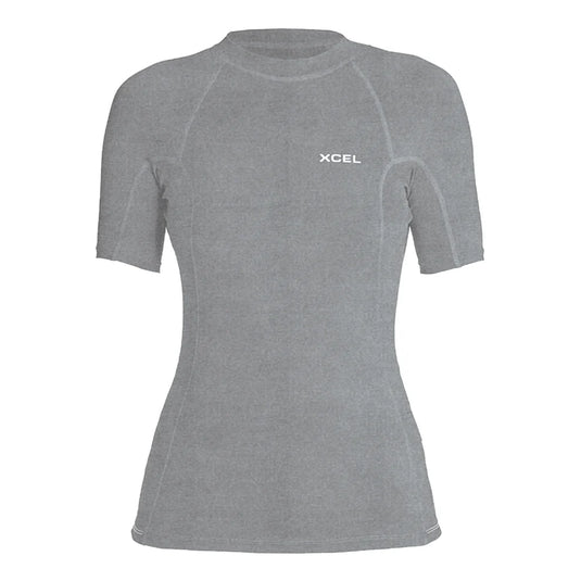 Xcel Women's Premium Stretch Short Sleeve Performance Fit UV Top
