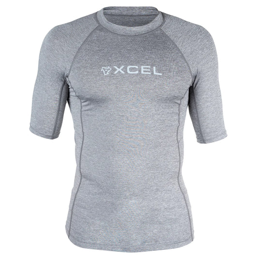 Xcel Men's Premium Stretch Short Sleeve Performance Fit UV Top