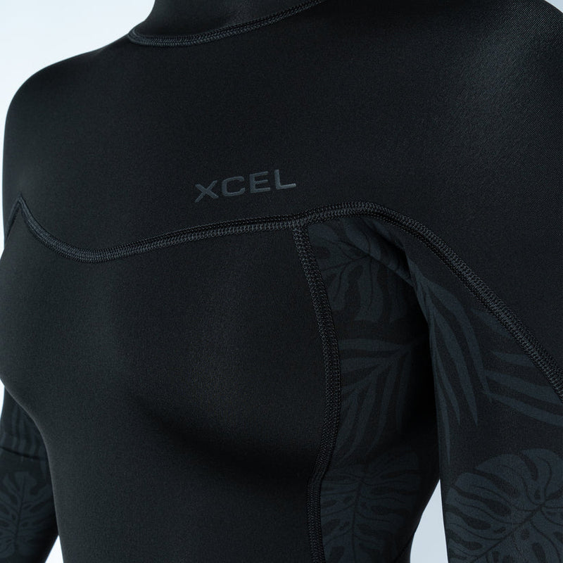 Load image into Gallery viewer, Xcel Women's Axis Long Sleeve Backzip Boyshort 2mm Spring Wetsuit
