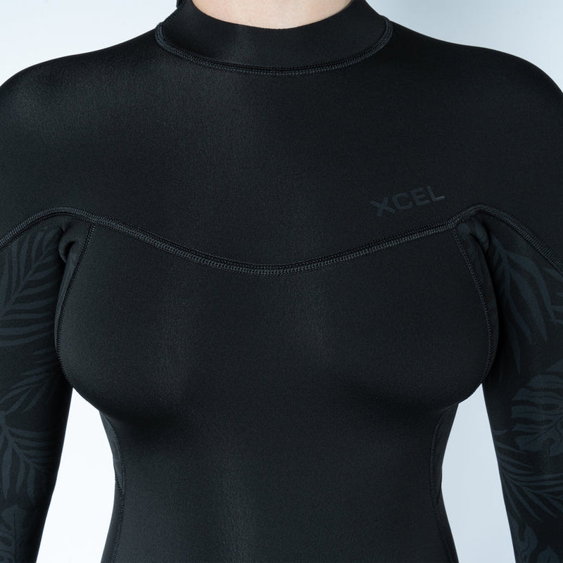 Load image into Gallery viewer, Xcel Women's Axis Long Sleeve Backzip Boyshort 2mm Spring Wetsuit
