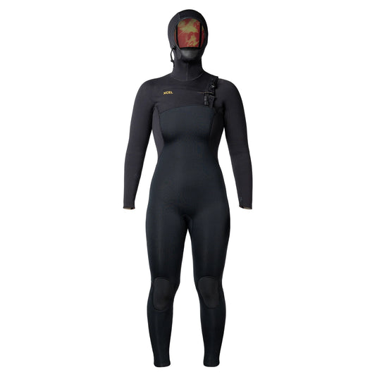 Xcel CompX 5.5/4.5 Hooded Full Wetsuit Women's